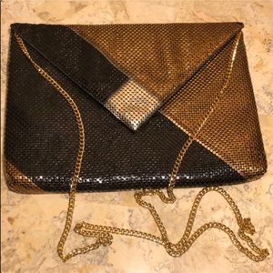 Vintage Whiting and Davis Deco Metal Mesh Clutch